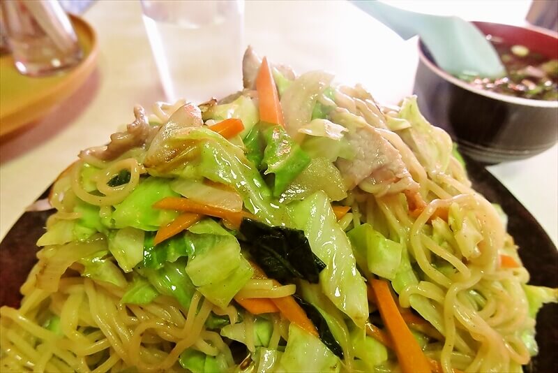 相模原市『中華料理 大勝軒』塩焼きそば大盛り4