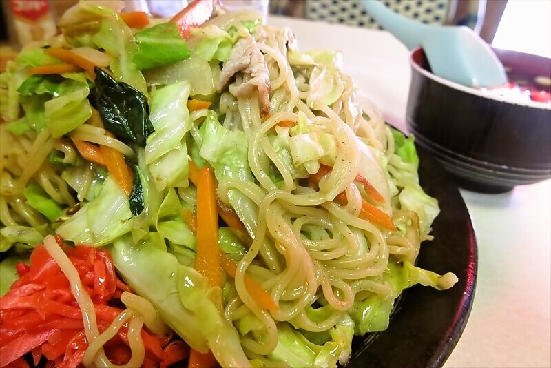 相模原市『中華料理 大勝軒』塩焼きそば大盛り5