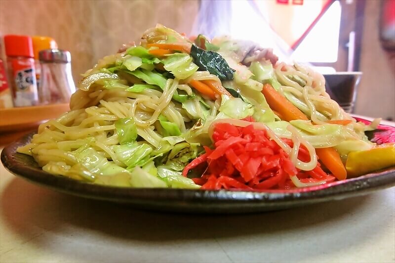 相模原市『中華料理 大勝軒』塩焼きそば大盛り8