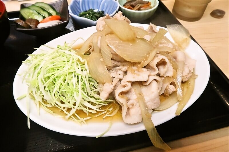 相模原市『よしりん食堂』しょうが焼き定食3