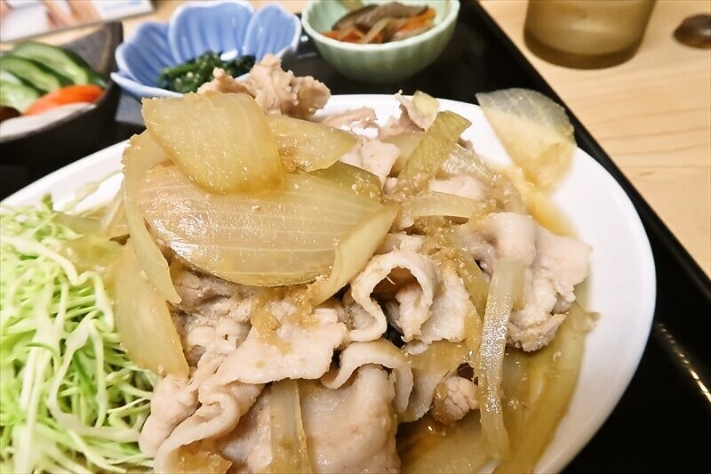 相模原市『よしりん食堂』しょうが焼き定食4