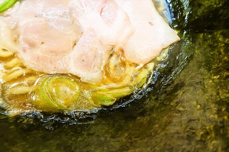 相模原市『家系ラーメン 六郷家』ラーメン海苔トッピング5