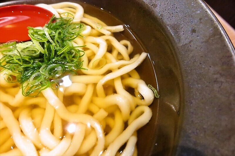 座間市『もっちりうどん源次郎 座間相模が丘店』かけうどん4玉5