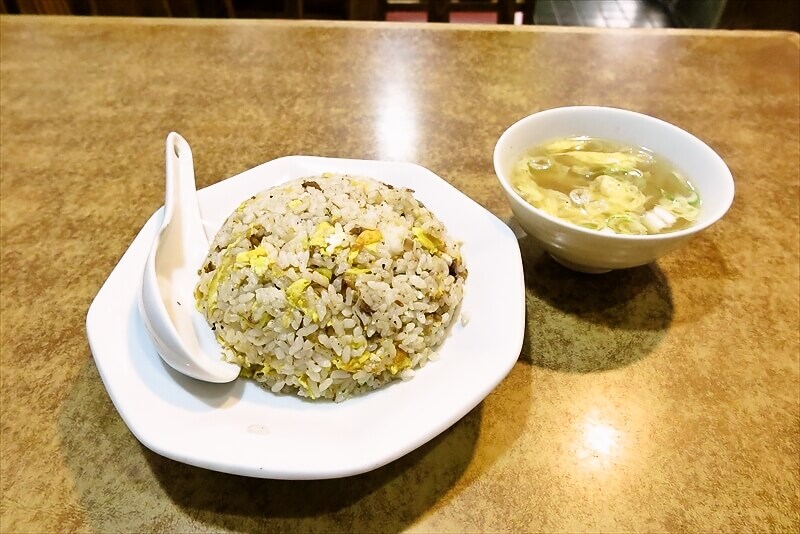相模原市相模大野駅『中華料理 偕楽亭』チャーハン1