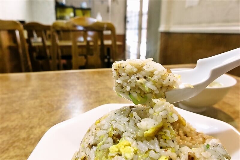 相模原市相模大野駅『中華料理 偕楽亭』チャーハン8