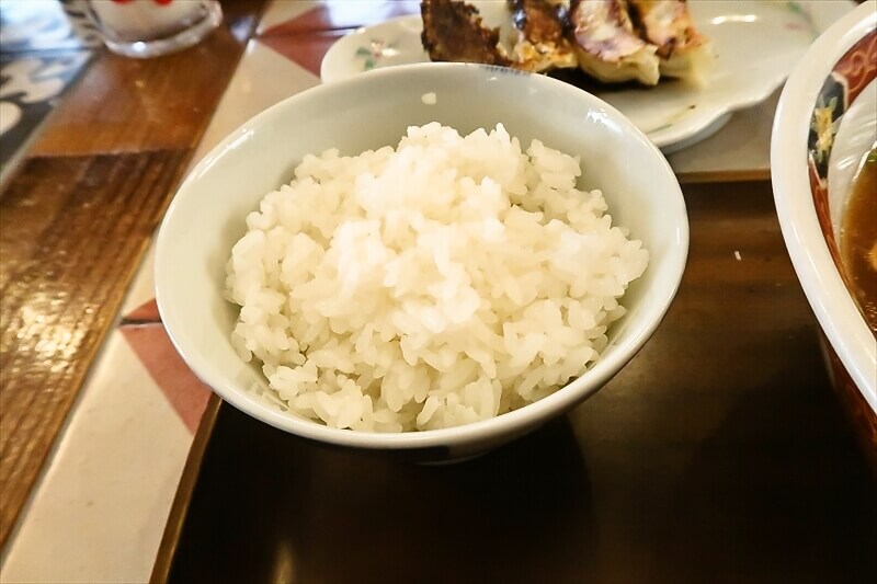 『中華そば 麺や食堂 厚木本店』醤油ラーメン餃子セット3