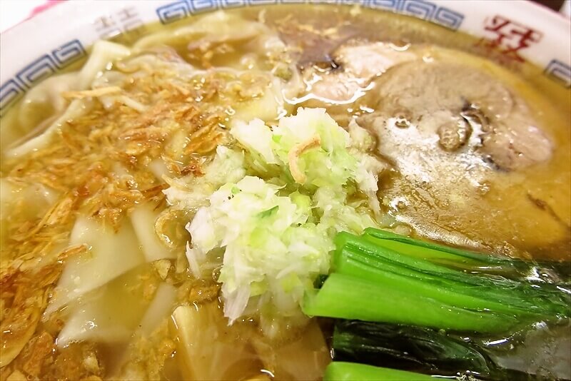 2026年相模原市『支那そばや相模原店』塩ワンタンメン大盛り2