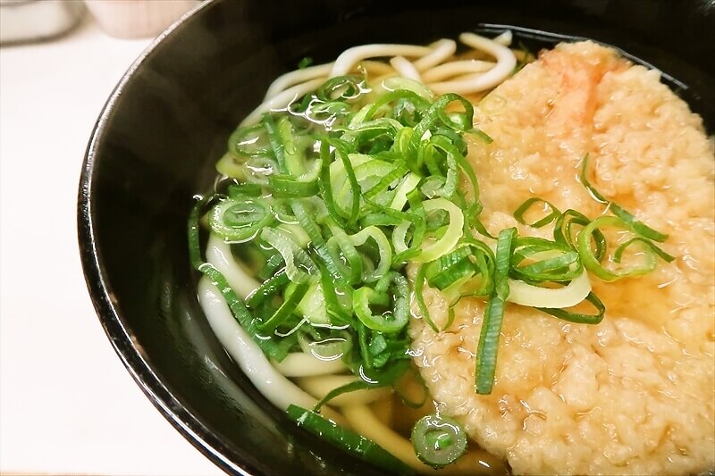 大阪市難波『うどん そば 天政』天ぷらうどん5