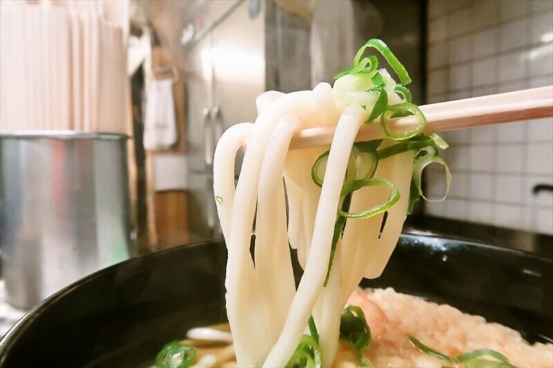 大阪市難波『うどん そば 天政』天ぷらうどん6