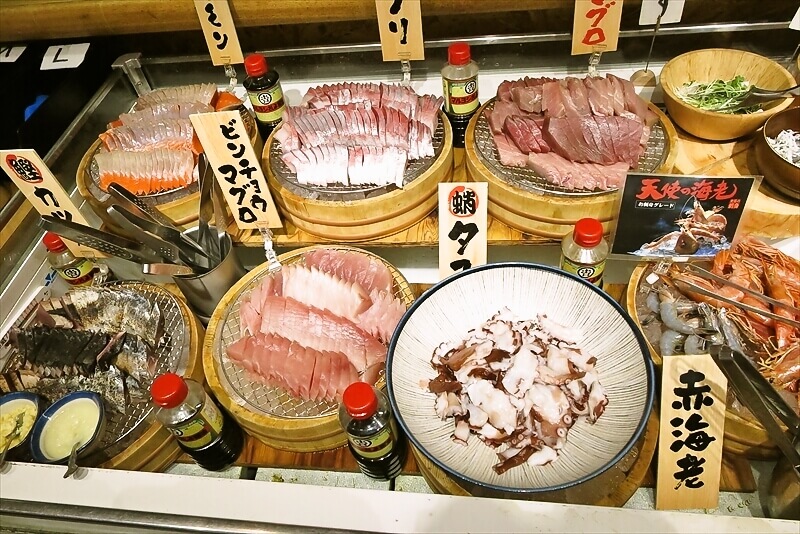 神奈川県『刺身食べ放題 漁港食堂 秦野店』食べ放題メニュー7