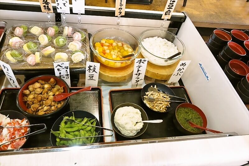 神奈川県『刺身食べ放題 漁港食堂 秦野店』食べ放題メニュー2