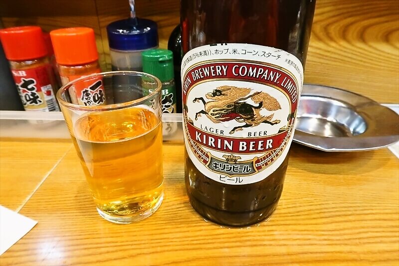 大阪市『居酒屋 正宗屋 千日前店 アベノ店』瓶ビール1