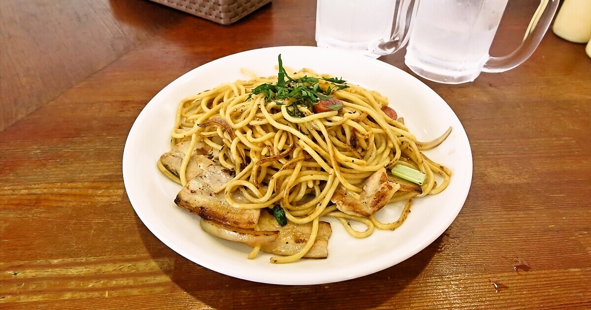 八王子駅『PiaPia（ピアピア）』豚にんにくスパゲッティサムネイル