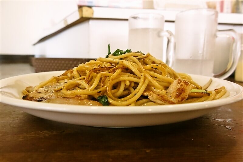 八王子駅『PiaPia（ピアピア）』豚にんにくスパゲッティ9