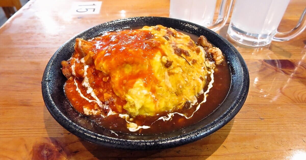 八王子駅『オムライス PiaPia（ピアピア）』デミ＆鶏トマトオムライスサムネイル