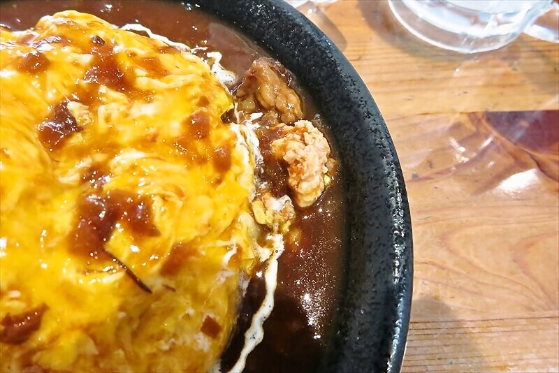 八王子駅『オムライス PiaPia（ピアピア）』デミ＆鶏トマトオムライス3