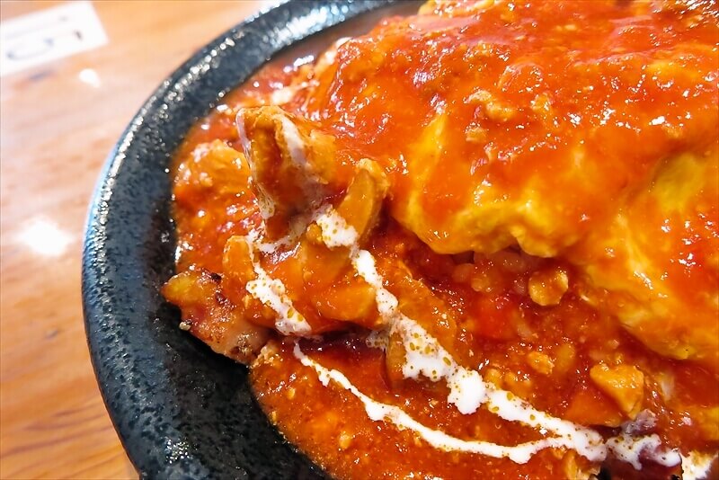 八王子駅『オムライス PiaPia（ピアピア）』デミ＆鶏トマトオムライス5