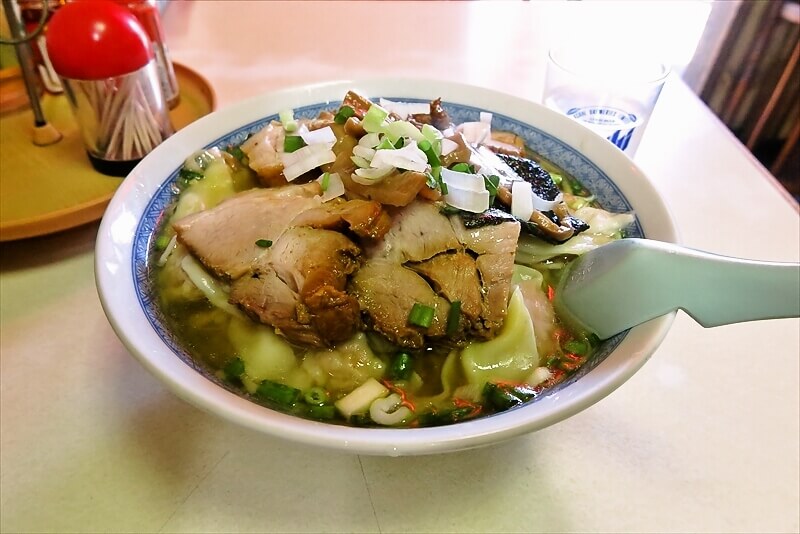 相模原市『中華料理 大勝軒』チャーシューワンタンメン大盛り1