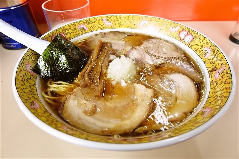 八王子ラーメン『タンタン』ミックスチャーシューメン大盛り1