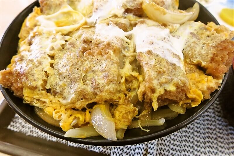 厚木市『定食家 そば八』ビックかつ丼8