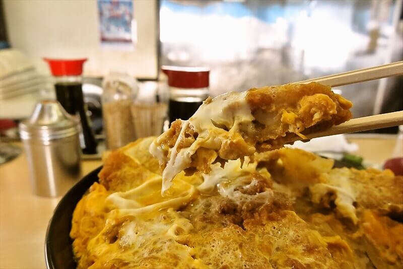 厚木市『定食家 そば八』ビックかつ丼12