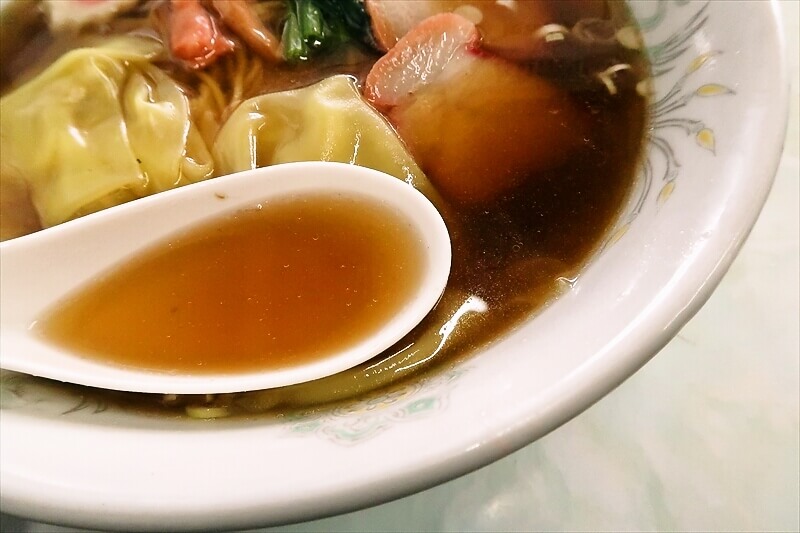 厚木市旭町『中華料理 品香亭』ワンタンメン8