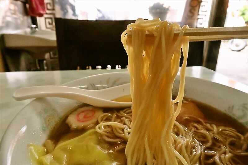 厚木市旭町『中華料理 品香亭』ワンタンメン9