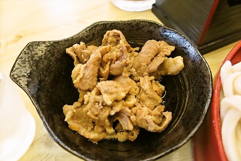 八王子『うどん ふたばや』肉