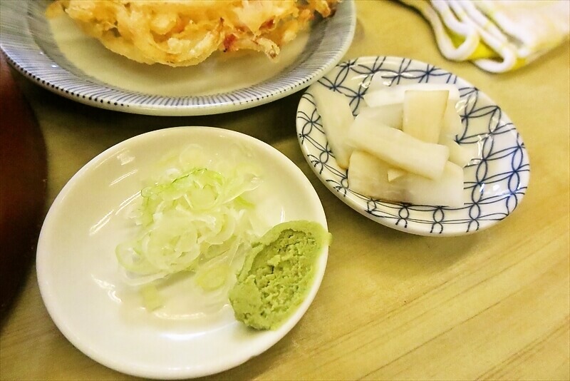 八王子『うどん ふたばや』冷やしうどん3人前＆天ぷら＆肉3