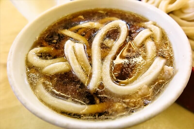 八王子『うどん ふたばや』冷やしうどん3人前＆天ぷら＆肉7
