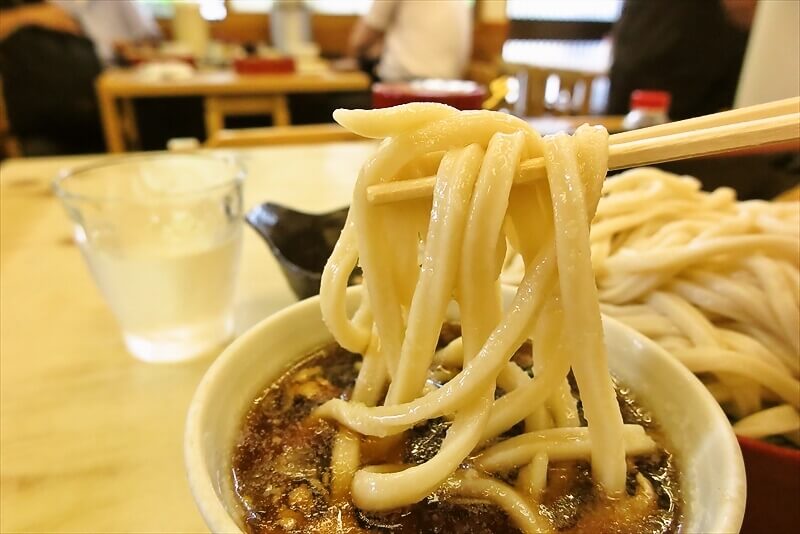 八王子『うどん ふたばや』冷やしうどん3人前＆天ぷら＆肉6