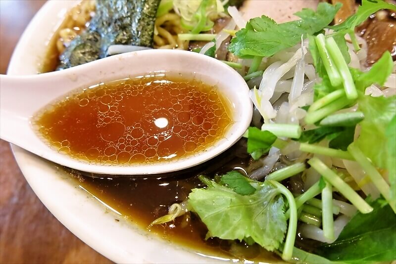 小田原市『小田原系らーめん いしとみ』ワンタンメン大盛り8