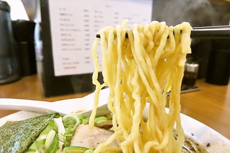 小田原市『小田原系らーめん いしとみ』ワンタンメン大盛り9