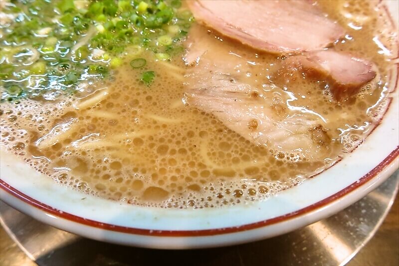 八王子市『豚骨ラーメン 開王』豚骨ラーメン5