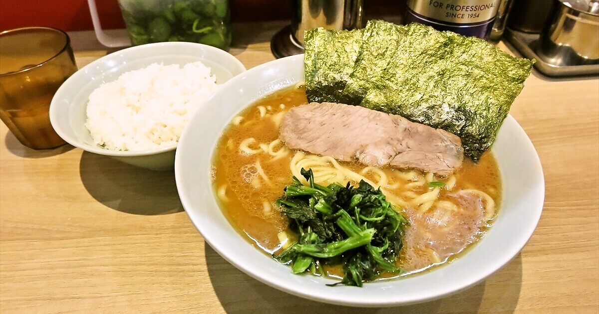 八王子市 武道家直系『らーめん 尾又家（おまたや）』家系ラーメン＆ライスサムネイル