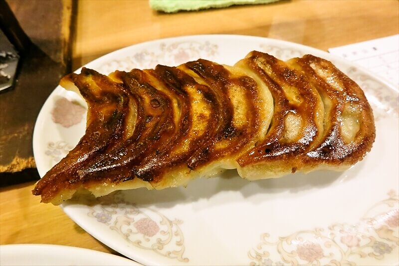 横浜市横浜駅『中華一 龍王（りゅうおう）』焼き餃子2人前＆ビール3