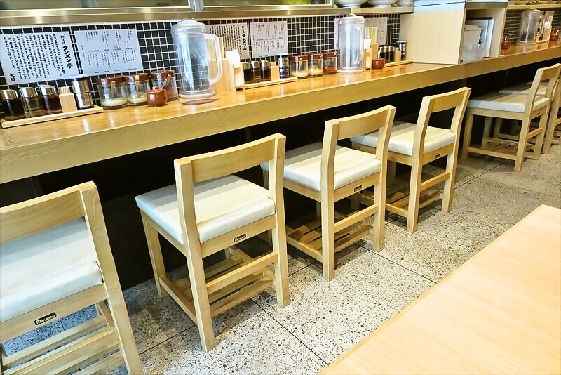 町田駅『タンメン亭 町田店』店内写真