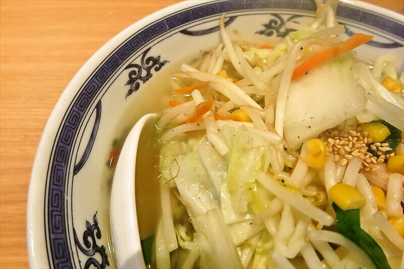 町田駅『タンメン亭 町田店』タンメン普通盛り5