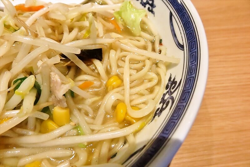 町田駅『タンメン亭 町田店』タンメン普通盛り9