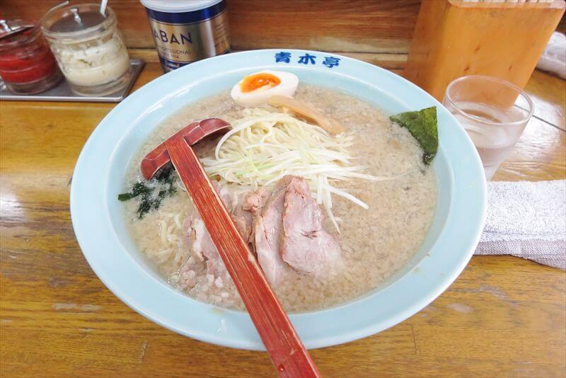 埼玉県『ラーメン青木亭 川口店』定番ラーメン1