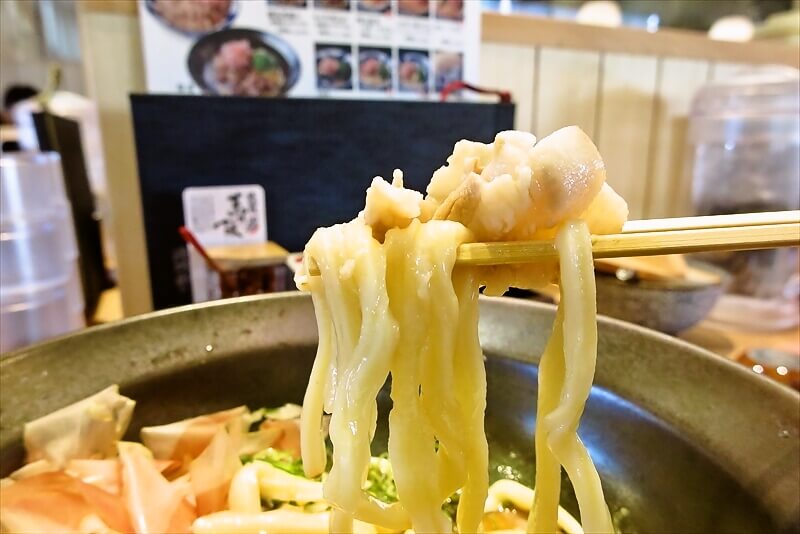 『もっちりうどん源次郎』霧島黒豚の肉讃岐うどん特盛り12