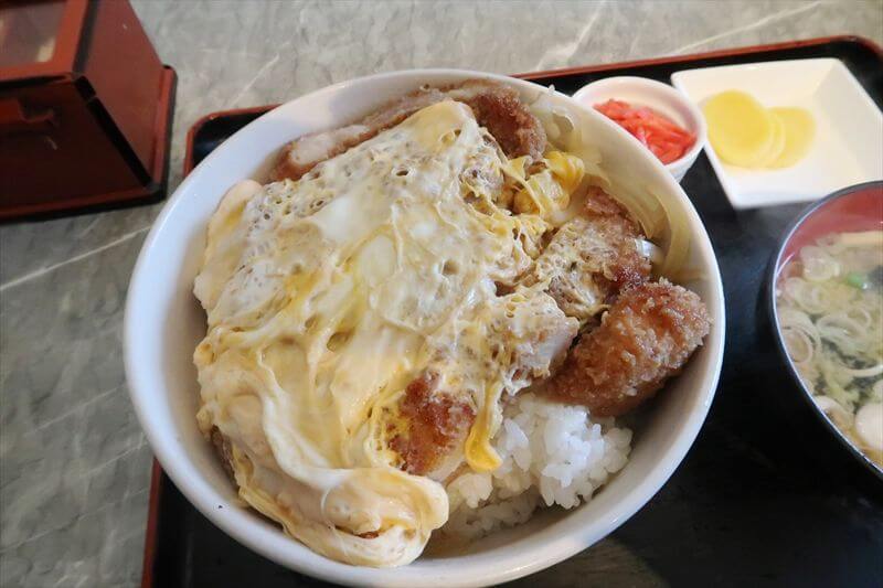 山形県東根市『cafe 元希（もとき）』カツ丼大盛り2
