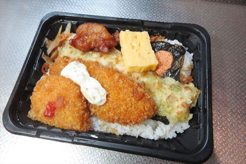 『OKストア』特海苔弁当（押し麦入りご飯）5