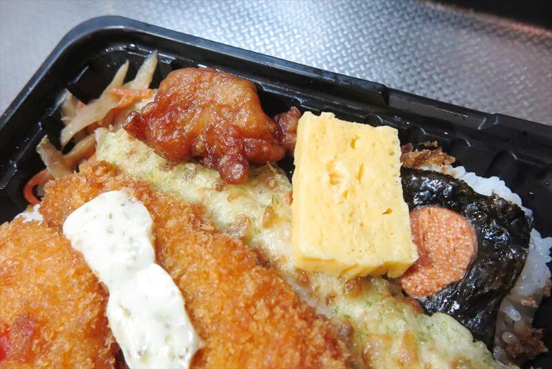 『OKストア』特海苔弁当（押し麦入りご飯）8