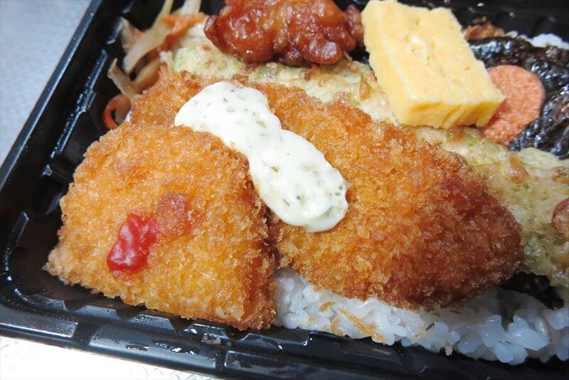 『OKストア』特海苔弁当（押し麦入りご飯）9