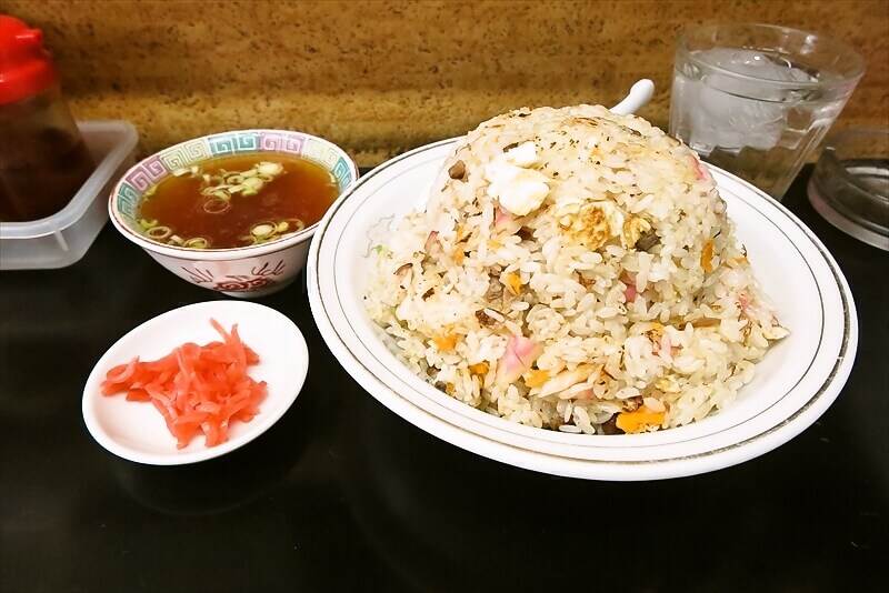 相模原市陽光台『中華そば 若竹』チャーハン大盛り1