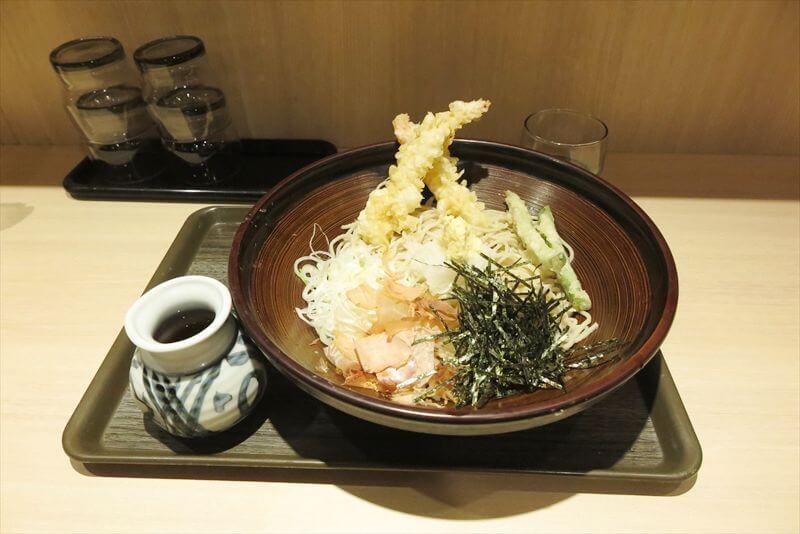 東京都『ウエスト町田店』海老天ぶっかけ蕎麦特盛り1