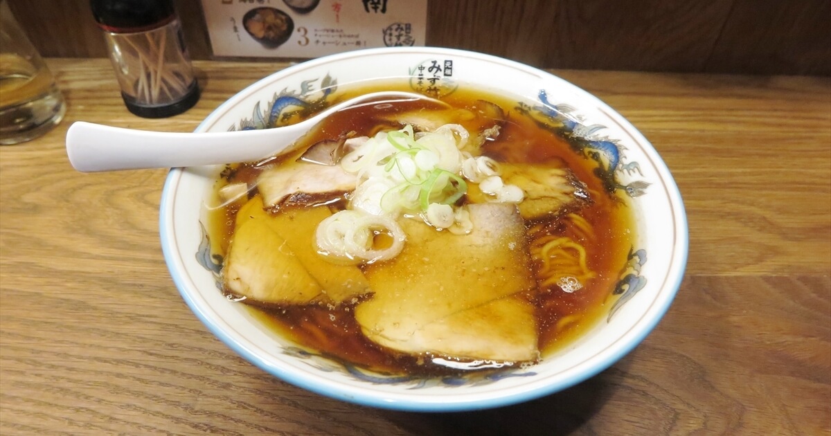 町田駅『元祖みず竹 中華そば 町田店』中華そば（ラーメン）サムネイル