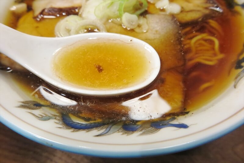 町田駅『元祖みず竹 中華そば 町田店』中華そば（ラーメン）9