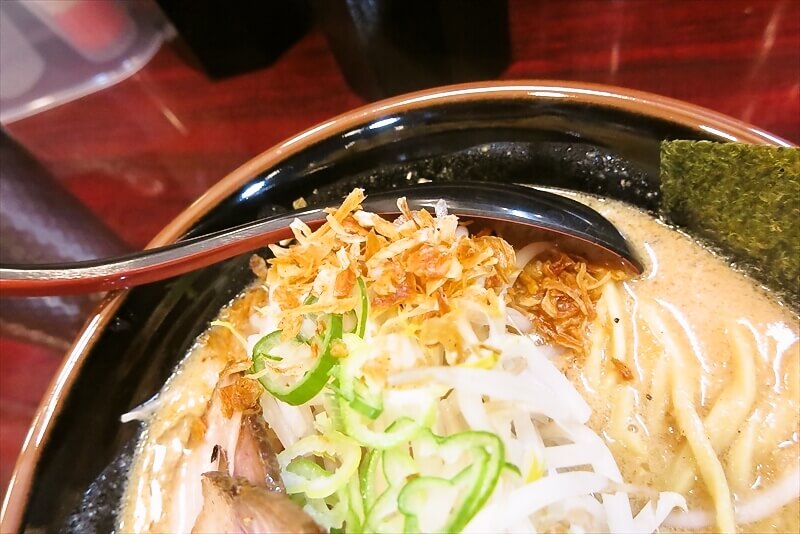 町田駅『味噌ラーメン 信玄みそ 町田店』濃厚味噌ラーメン4